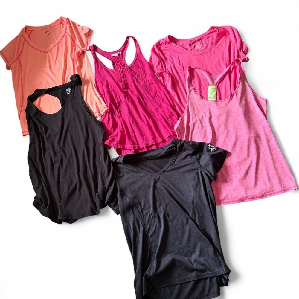 Aeropostale Women's Pink and Orange Vest